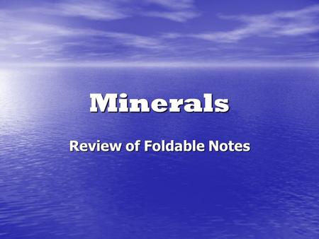 Review of Foldable Notes