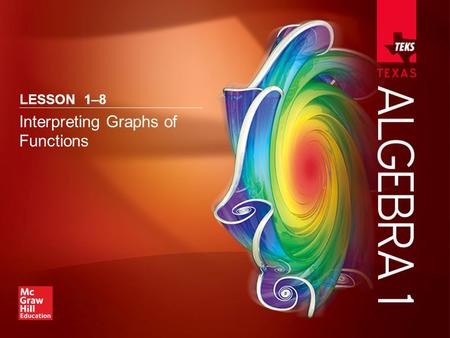 Interpreting Graphs of Functions