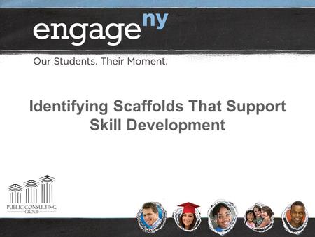 Identifying Scaffolds That Support Skill Development.