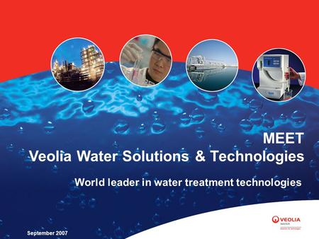 Veolia Water Solutions & Technologies