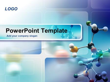 LOGO PowerPoint Template Add your company slogan.