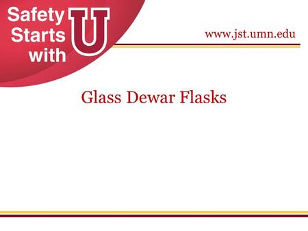 Glass Dewar Flasks.  Dewar Flasks – Vacuum Walls