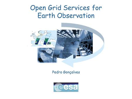 Open Grid Services for Earth Observation Pedro Gonçalves.