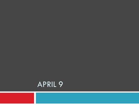 APRIL 9. Welcome ASL 1! Today:  1. Doorbuster—(not written) ---what signs do you not yet know? Get your directions map out, quiz each other, and use.