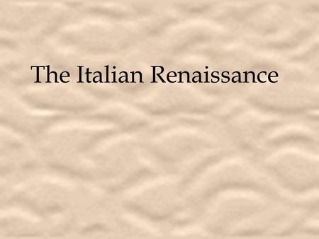 The Italian Renaissance. Brunelleschi Dome of Florence.