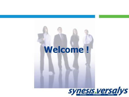 Welcome !. Flow of the day Schedule : 9:00 to 10:15 : beginning of training 10:15 to 10:30 : break 12:00 to 13:00 : lunch 14:15 to 14:30 : break.