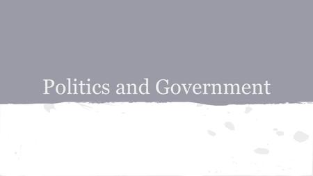 Politics and Government. Warren G. Harding ● Elected as 29th president in 1920 (first election after 19th amendment) ● Reduced taxes, but raised tariffs.