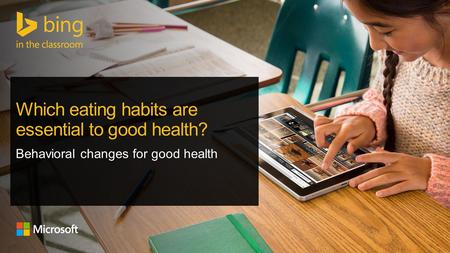 1 Thinking How “healthy” are your eating habits on a daily basis? Describe your typical eating routine for one day. 2 Web Search What are the.