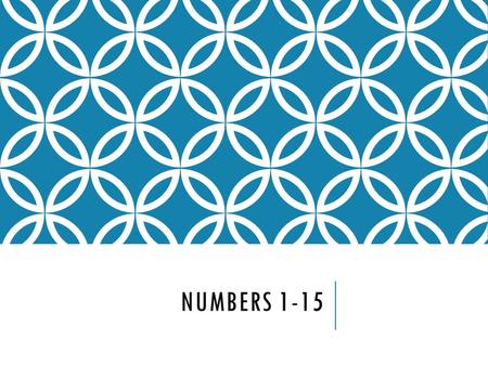 NUMBERS 1-15. NUMBERS You will have 5mins to get as many right as possible. The team with the most correct answers wins. Example: 12 = M in a Y (Months.