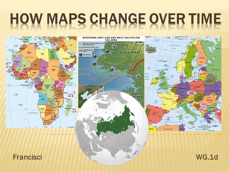 How maps change over time