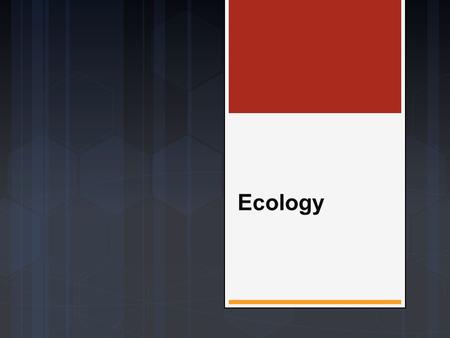 Ecology. Ecosystems o An ecosystem is all the organisms that live in an area together with the nonliving factors of the environment o Ex. Pond or pine.