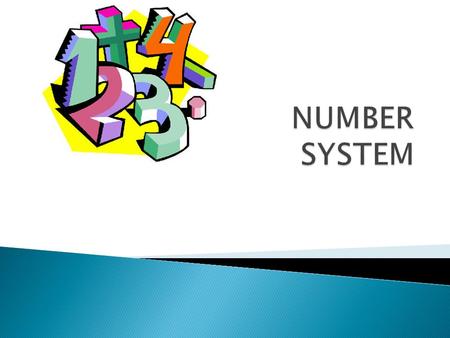 NUMBER SYSTEM.