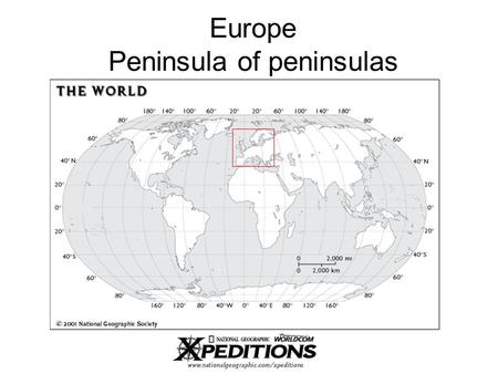 Europe Peninsula of peninsulas. Peninsulas Scandinavia.