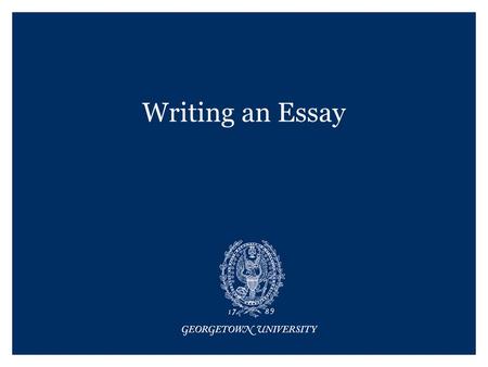 Writing an Essay. Reading a Primary Source: Step 1 Who wrote this document? In the first place, you need to know how this document came to be created.