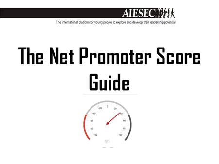 The Net Promoter Score Guide. Net Promoter Score is a measure of quality. Through survey it draws inferences based on responses from customers. To understand.