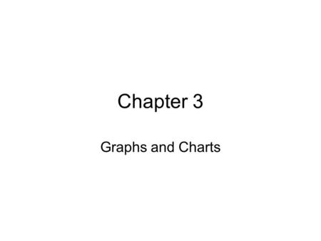 Chapter 3 Graphs and Charts. Agenda Chart Object linking and embedding.