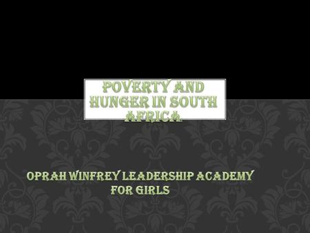 Poverty is a great problem in developed and under developed countries. We cannot help becoming emotional when on our way to school, we find people begging.