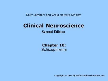 Clinical Neuroscience