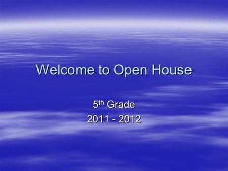 Welcome to Open House 5 th Grade 2011 - 2012. Mrs. Birkenholz  9 th year at Hanna Woods as a 5 th grade teacher  Proud mommy of a 5 ½ year old daughter,