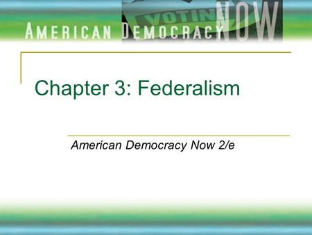 American Democracy Now 2/e