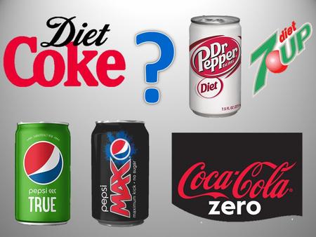 What's the trend with diet drinks? Soda companies have targeted consumers who want to lose weight and enjoy a can of fizzy chemicals. But instead they.