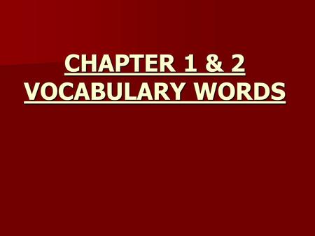 CHAPTER 1 & 2 VOCABULARY WORDS. Endorsement A code used on a basic license when you have obtained a license to drive a different type of vehicle.