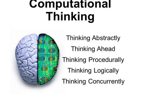 Computational Thinking