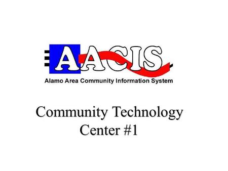 Community Technology Center #1. Learning & Leadership Development Center Margarita R. Huantes Free Classes (210) 225-0174.