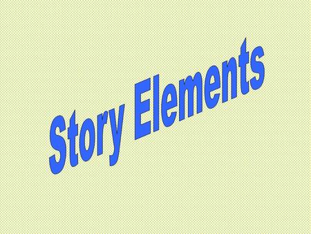 Setting There are TWO settings in every story. – ____________ Setting –______ Setting.