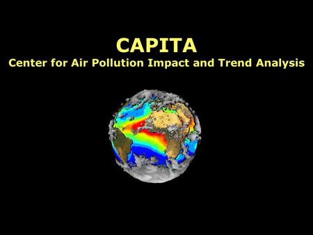 CAPITA Center for Air Pollution Impact and Trend Analysis.