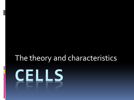 The theory and characteristics. Domains and Kingdoms  3 Domains:  Bacteria  Archaea  Eukarya.