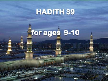 Lessons learnt from this Hadith: 1.It is necessary to control one’s anger. 2. Shaytaan takes control of a person who does not control his anger. 3.