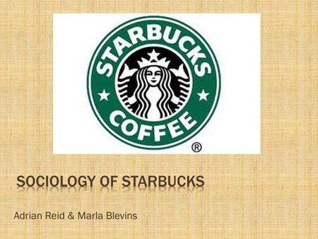 Adrian Reid & Marla Blevins.  Public space open to friendly conversations.  Modern coffee shop that is a chain of different shops.  Artistic and natural.