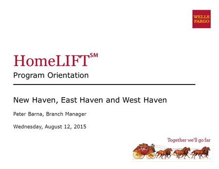 HomeLIFT℠ Overview A community support effort featuring a down payment assistance program designed to support sustainable homeownership and advance neighborhood.