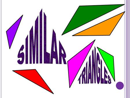 In geometry, two shapes are similar when one is a dilation of the other.