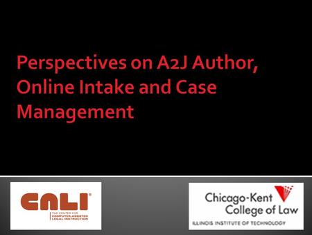 Ron Staudt Professor and Vice President of Law, Business & Technology Chicago-Kent College of Law.