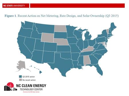 Customer Credits for Monthly Net Excess Generation (NEG) Under Net Metering Q3 2015 action www.dsireusa.org / March 2015 No recent action Figure 1. Recent.