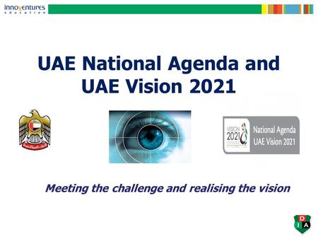 UAE National Agenda and UAE Vision 2021