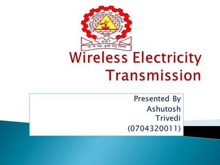 Wireless Electricity Transmission