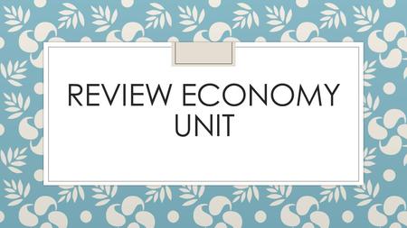 REVIEW ECONOMY UNIT. How was the territory of Quebec occupied by the 3 aboriginal families? ◦ The territory was divided in 3 sections. ◦ The St-Lawrence.