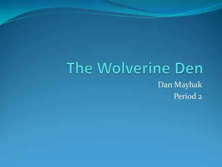 Dan Mayhak Period 2. Who we are… We are a merchandise store and we sell any item you can imagine to support your Woodland Hills Wolverines. We are located.