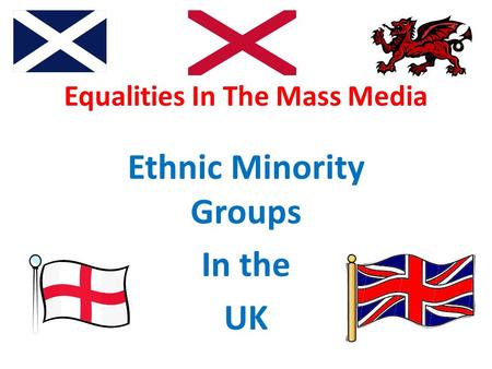 Equalities In The Mass Media