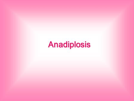 Anadiplosis. Definition Repetition of the last word of one clause at the beginning of the following clause Often leads to climax Frequently there is a.