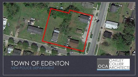 TOWN OF EDENTON NEW POLICE DEPARTMENT.