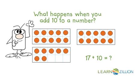 = = 16 The 4 is in the ones place. The 4 tells us there are 4 ones in 34 The 4 is in the ones place. The 4 tells us there are.