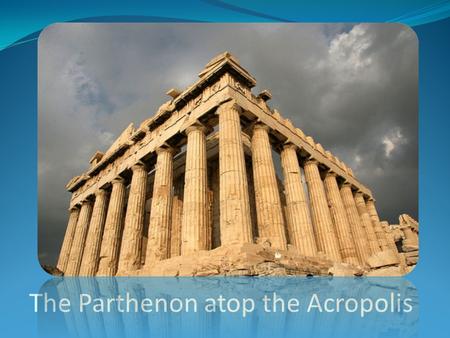 The Parthenon atop the Acropolis. Latin definition Latin Politicus was an adjective that was used to describe anything “of the state”.