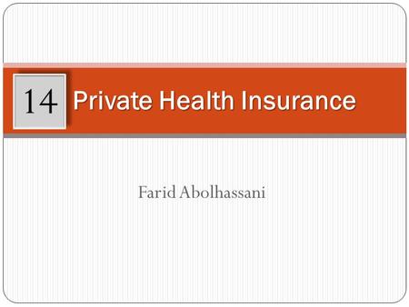 Private Health Insurance