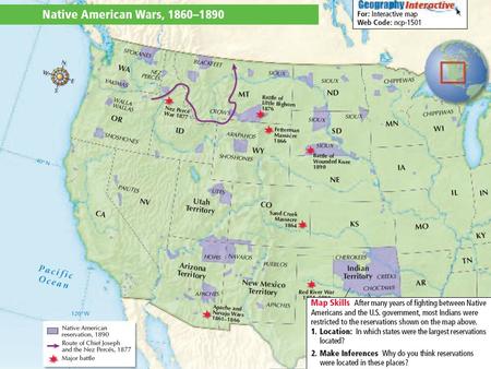 * The West Web * Buffalo Soldiers Buffalo Hunters Hydraulic Miners Cattle Ranchers Homesteaders Transcontinental RR Laborers.