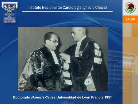 Doctorado Honoris Causa Universidad de Lyon Francia 1951.