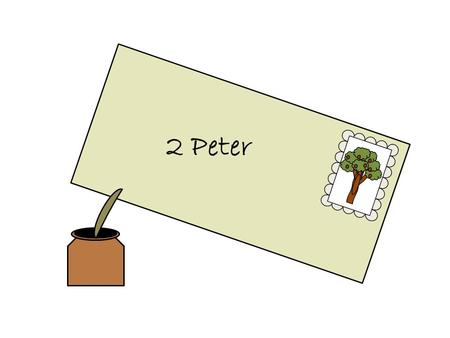 2 Peter. The author of this book is Peter. The book is addressed by Peter to the Saints in five provinces in Asia Minor (Pontus, Galatia, Cappadocia,